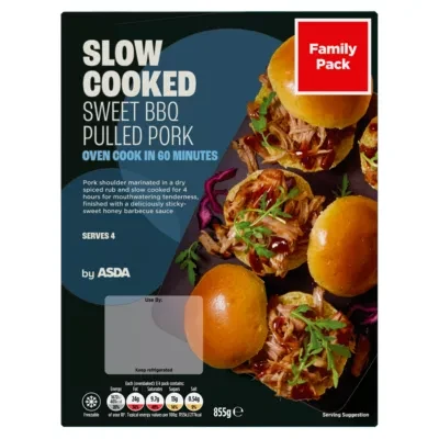ASDA Sweet BBQ Pulled Pork 855g