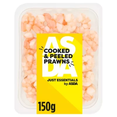 JUST ESSENTIALS by ASDA Just Essentials Cooked & Peeled Prawns 150g