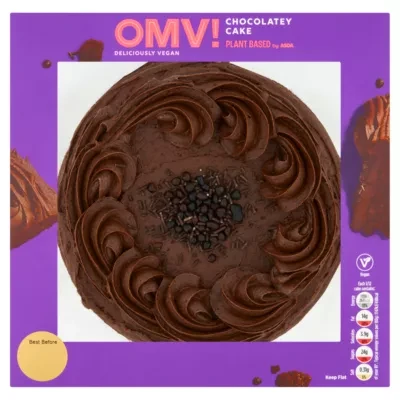 OMV! Deliciously Vegan Plant Based OMV! Chocolatey Cake
