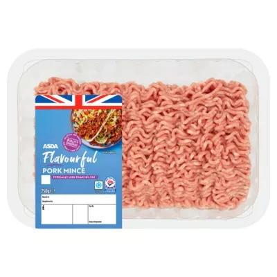 ASDA Flavourful 10% Fat Pork Mince 750g
