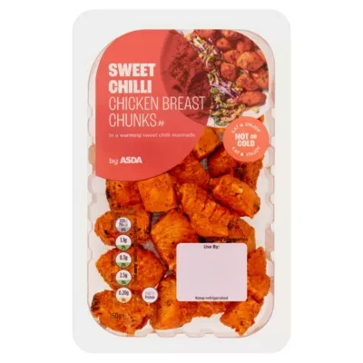 ASDA Sweet Chilli Chicken Breast Chunks 160g