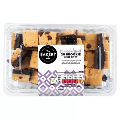 The BAKERY at ASDA 20 So Indulgent Brookie Mini Bites