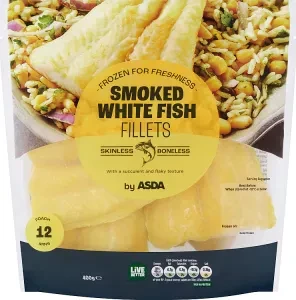 ASDA Smoked White Fish Fillets by  400g