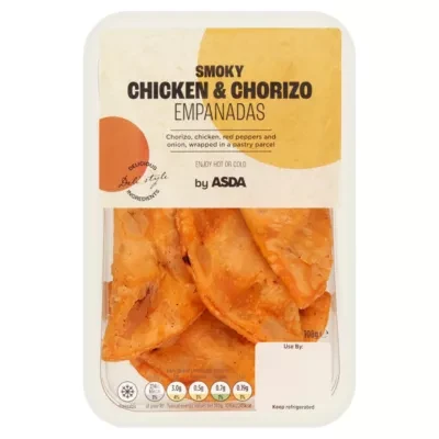 ASDA Smoky Chicken & Chorizo Empanadas 108g