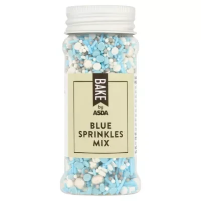 BAKE by ASDA BAKE by ASDA Blue Sprinkles Mix 70g