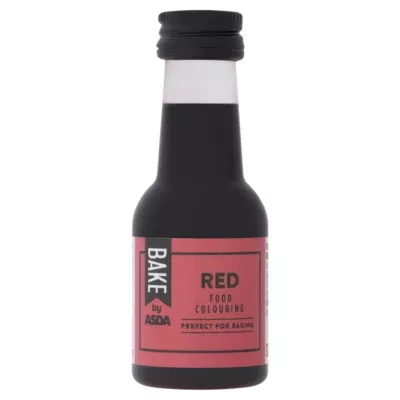 ASDA BAKE by ASDA Red Food Colouring 38ml