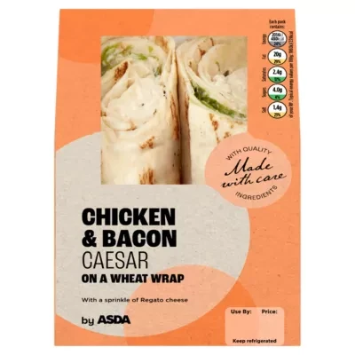ASDA ASDA Chicken & Bacon Caesar Wrap