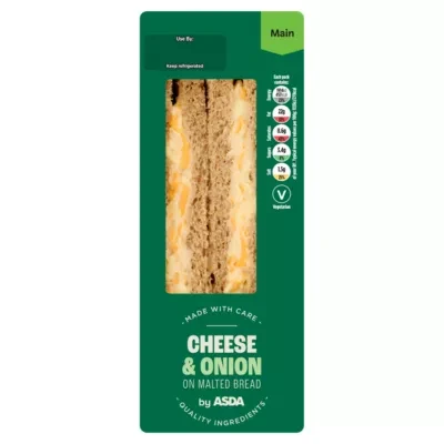 ASDA Cheese & Onion Sandwich