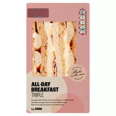 ASDA ASDA All-Day Breakfast Triple Sandwich