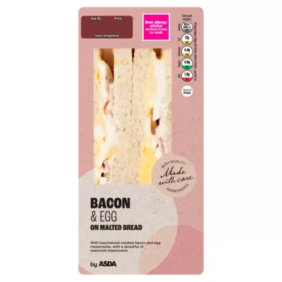ASDA ASDA Egg & Bacon Sandwich