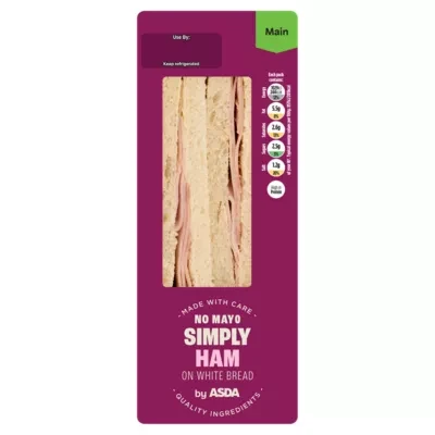 ASDA Ham Sandwich