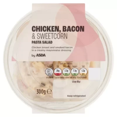 ASDA ASDA Chicken, Bacon & Sweetcorn Pasta Salad 300g