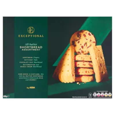Exceptional by ASDA All-Butter Shortbread Assortment 400g