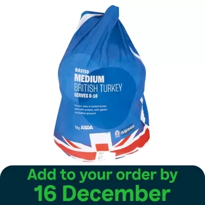 ASDA Basted Medium British Turkey