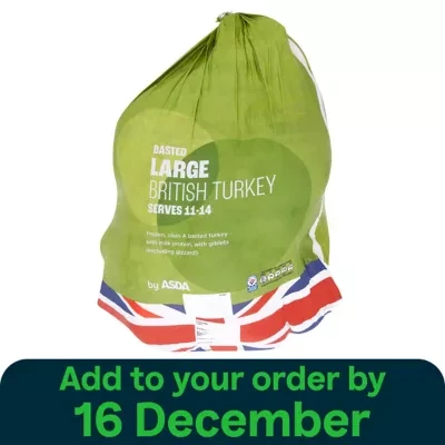 ASDA Basted Large British Turkey