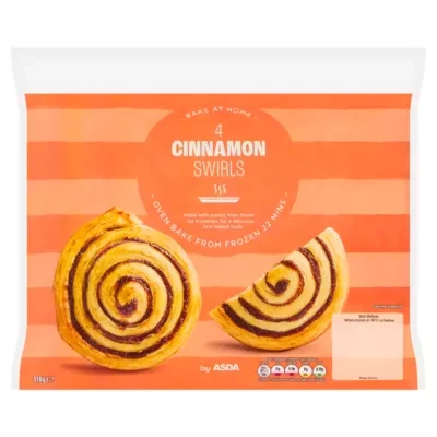 ASDA Bake at Home 4 Cinnamon Swirls 318g