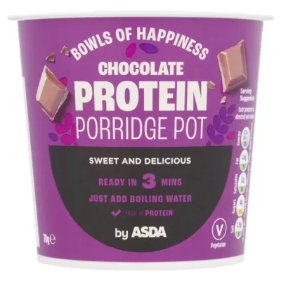 ASDA Chocolate Protein Porridge Pot 70g