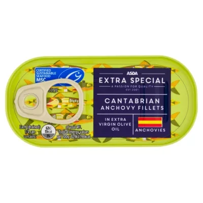 ASDA Extra Special Cantabrian Anchovy Fillets 50g
