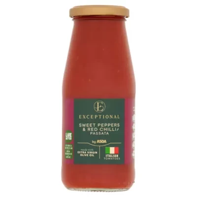 Exceptional by ASDA Sweet Peppers & Red Chilli Passata 430g