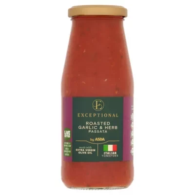 ASDA Exceptional by  Roasted Garlic & Herb Passata 430g