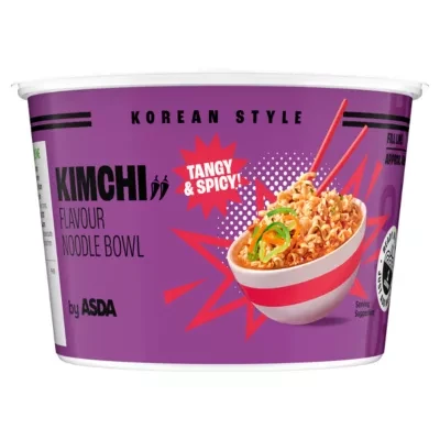 ASDA Korean Style Kimchi Flavour Noodle Bowl 88g