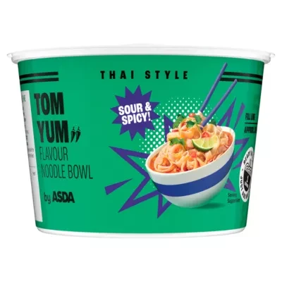 ASDA Thai Style Tom Yum Flavour Noodle Bowl 66g