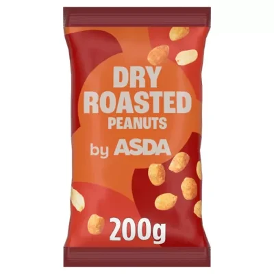 ASDA Dry Roasted Peanuts 200g