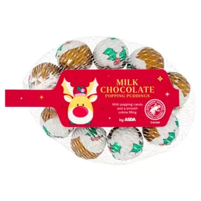 ASDA Milk Chocolate Popping Puddings 100g