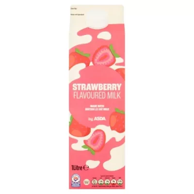 ASDA Strawberry Flavoured Milk 1 Litre