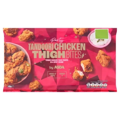 ASDA Party Tandoori Chicken Thigh Bites 240g