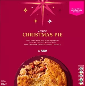 ASDA Festive Christmas Pie 680g