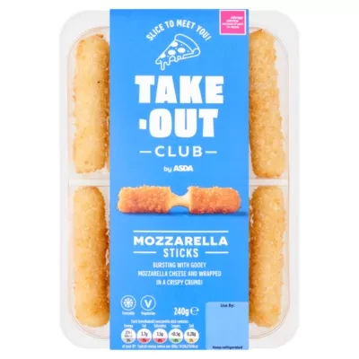 ASDA Take-Out Club Mozzarella Sticks 240g