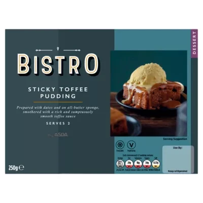 Bistro by ASDA Bistro by  Sticky Toffee Pudding 250g