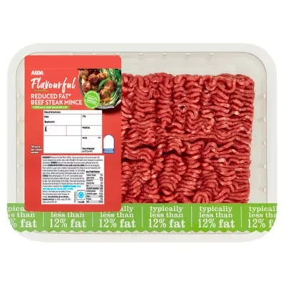 ASDA Flavourful Reduced Fat Beef Steak Mince