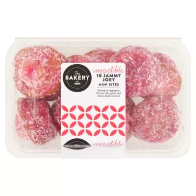 The BAKERY at ASDA The Bakery Irresistible 10 Jammy Joey Mini Bites 240g