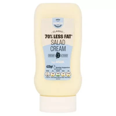 ASDA Classic 70% Less Fat Salad Cream 420g