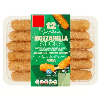 ASDA Merry 12 Mozzarella Sticks 240g