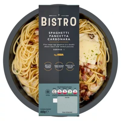 Bistro by ASDA Bistro by  Spaghetti Pancetta Carbonara 400g