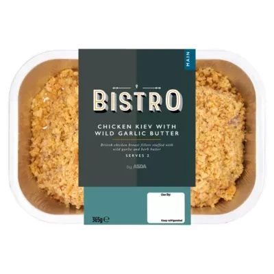 Bistro by ASDA Bistro Chicken Kiev with Wild Garlic Butter 365g