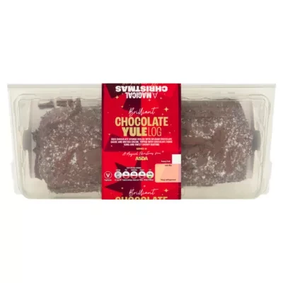 ASDA Joyous Chocolate Yule Log