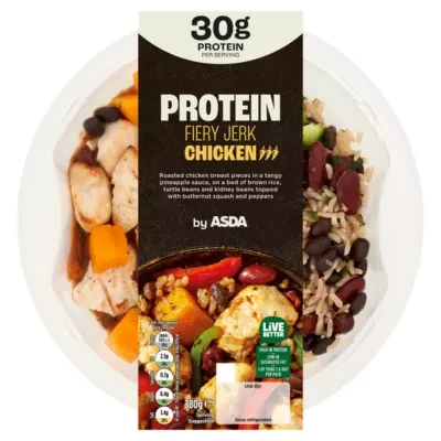 The Health Menu by ASDA Protein Fiery Jerk Chicken 380g