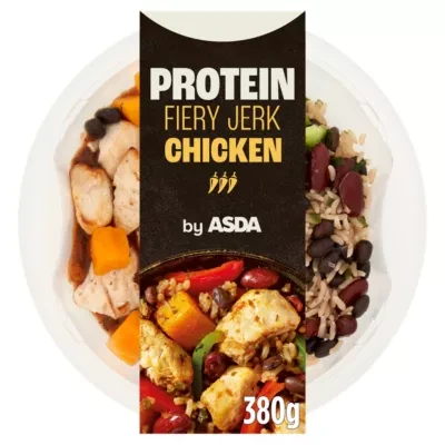 ASDA Protein Fiery Jerk Chicken 380g