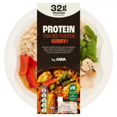 The Health Menu by ASDA Protein Thai Red Chicken Curry 380g