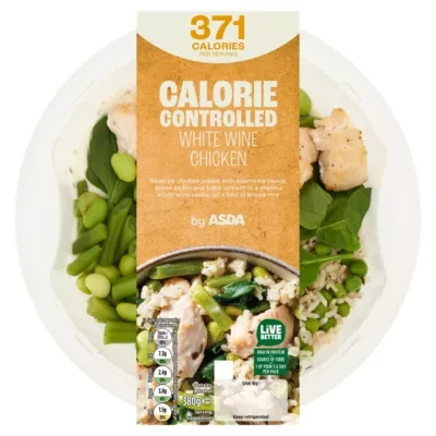 The Health Menu by ASDA Calorie Controlled White Wine Chicken 380g
