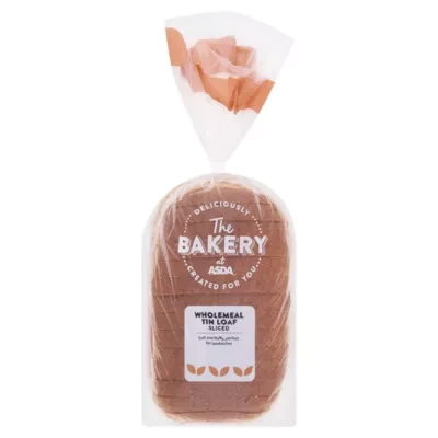 The BAKERY at ASDA The Bakery Sliced Wholemeal Tin Loaf 800g
