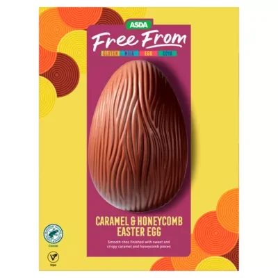 ASDA Free From Free From Caramel & Honeycomb Easter Egg 160g