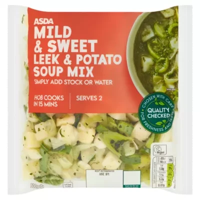 ASDA Mild & Sweet Leek & Potato Soup Mix 500g
