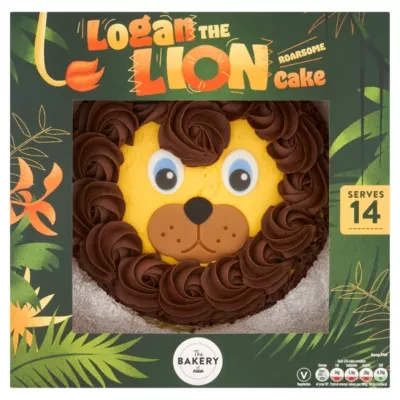 The BAKERY at ASDA The Bakery Logan the Lion Roarsome Cake