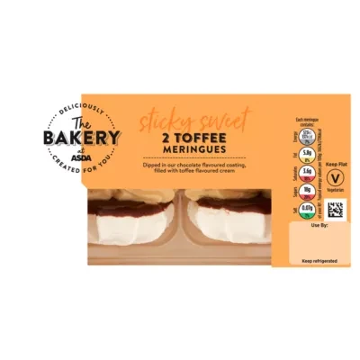 The BAKERY at ASDA The Bakery at  2 Toffee Meringues