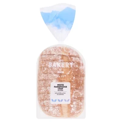 The BAKERY at ASDA The Bakery White Farmhouse Loaf Sliced 400g